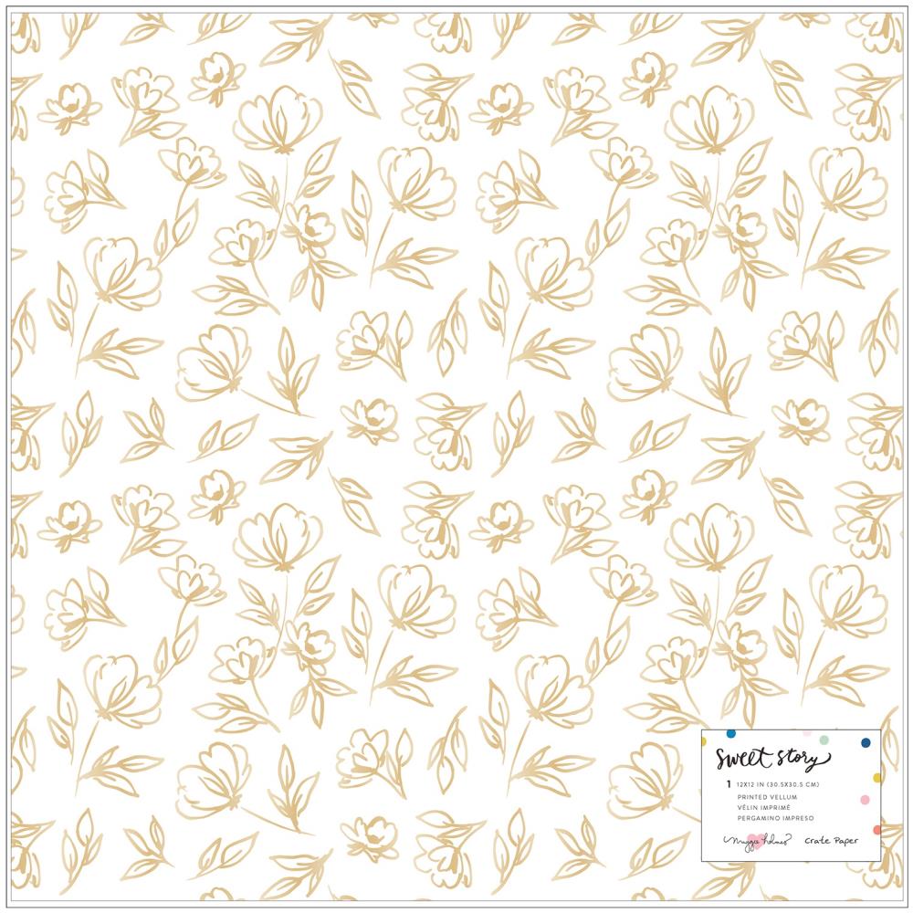 Sweet Story - Goldie Speciality Paper 30,5x30,5 cm - zum Schließen ins Bild klicken