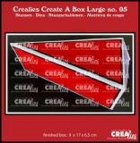 Crealies Create A Box Large Kuchenstück groß