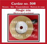 Crealies Cardzz - Magische Iris