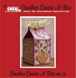Crealies Create A Box no. 6 Milchpackung 14,0 x 16