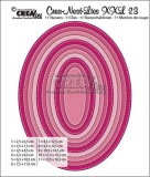 Crealies Crea-nest-dies XXL no. 23 Stanz Oval basi Crealies Crea-nest-dies XXL no. 23 Stanz Oval basi
