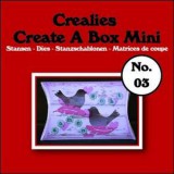 Crealies Create A Box Mini no. 03 Pillowbox 87x138