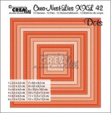 Crealies Crea-nest-dies XXL no. 42 - Quadrate mit