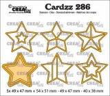 Crealies Cardzz Elements Stars CLCZ286 54x51mm Crealies Cardzz Elements Stars CLCZ286 54x51mm