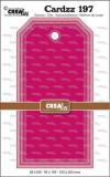 Crealies Cardzz no 197 Slimline Etiketten mit klei Crealies Cardzz no 197 Slimline Etiketten mit klei