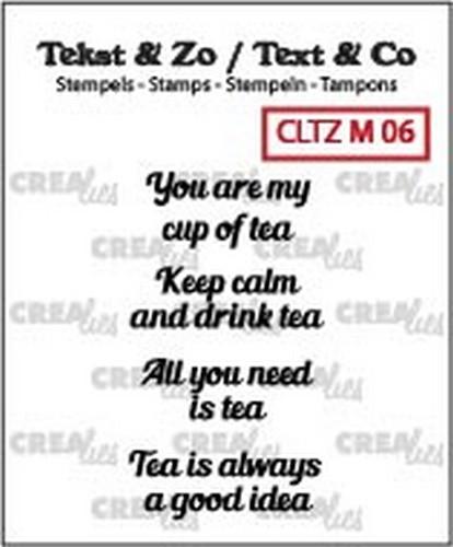 Clear Stamp - Tea - zum Schließen ins Bild klicken