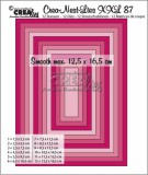Crealies Crea-nest-dies XXL no. 87 Stanz Rechteck Crealies Crea-nest-dies XXL no. 87 Stanz Rechteck