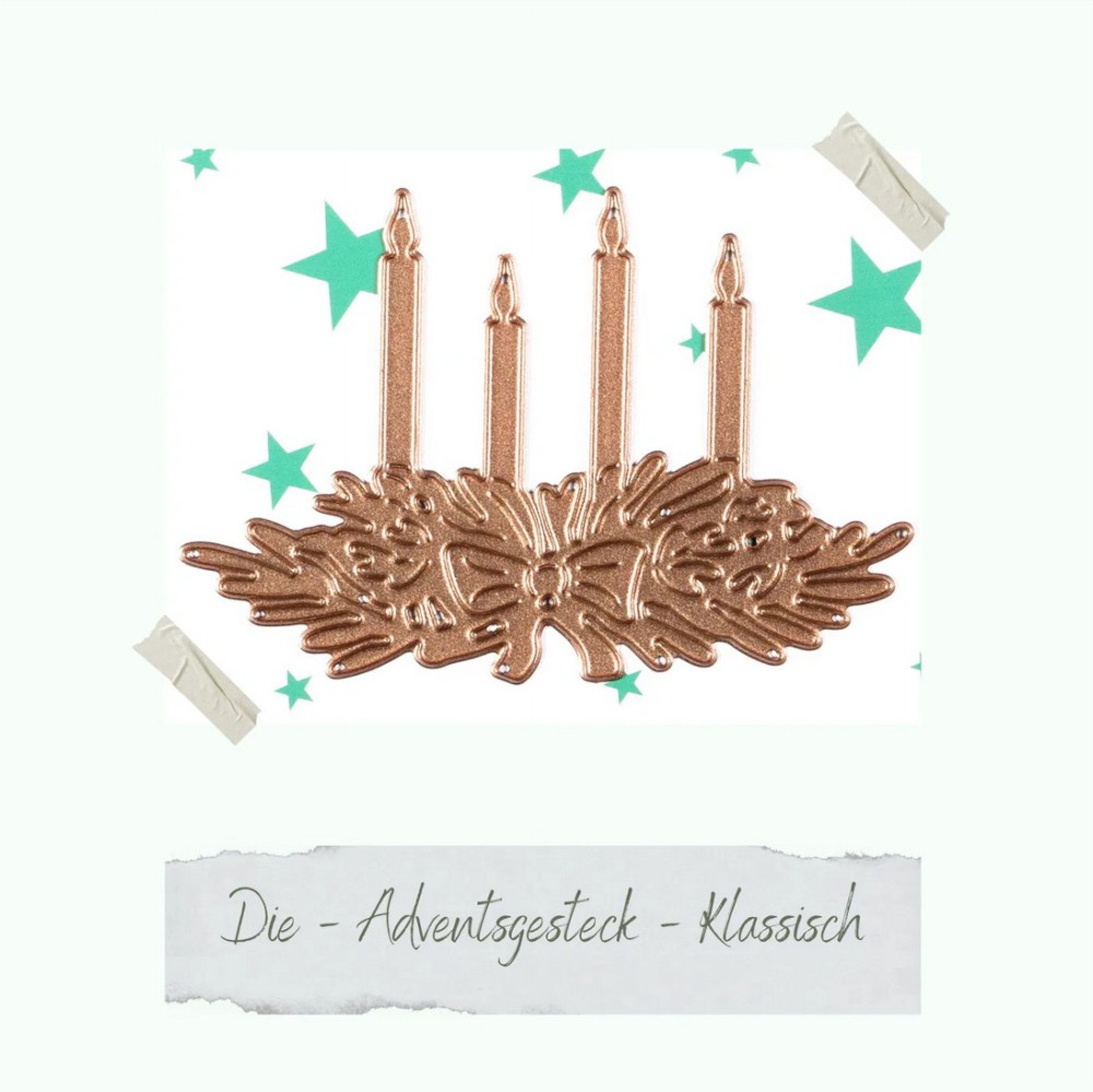 CD Dies - Adventsgesteck - klassisch