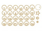 CD Die - Dezembertagebuch - Adventskalenderzahlen CD Die - Dezembertagebuch - Adventskalenderzahlen