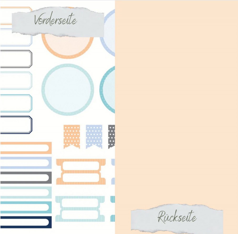 CD Designpapier Designlinie - Scrapliebe Ahoi Labe
