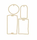 CD Die - Annis Doodle Tags