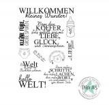 CD Stempelset - Babykoffer