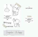 CD Stempelset - Designlinie Be Happy