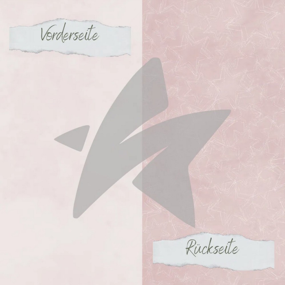 CD Designpapier Basic - Blush - Doodle Sterne