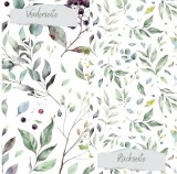 CD Designpapier - Blätter und Beeren - 30,5x30,