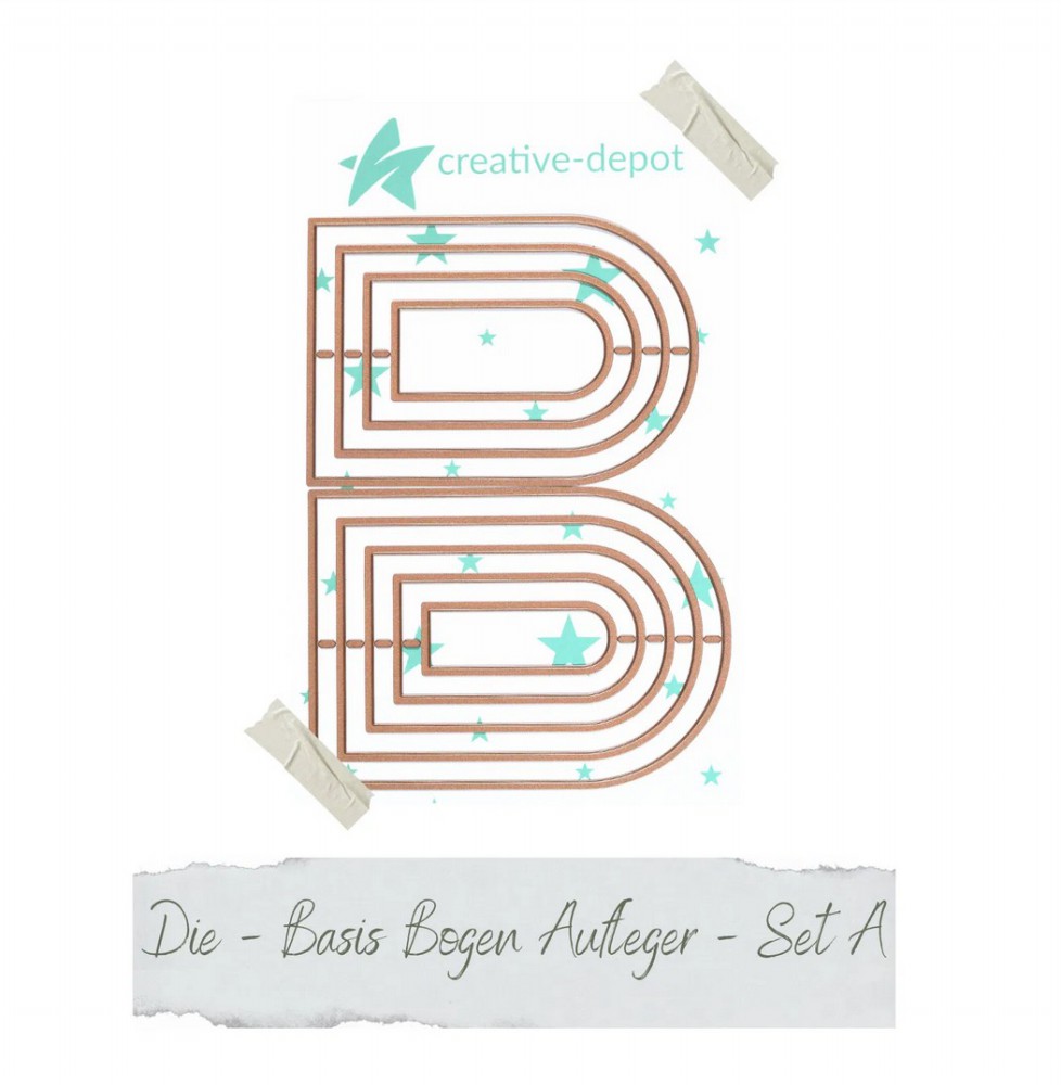 CD Die Basic - Basis - Bogenaufleger Set A