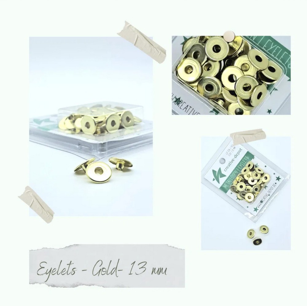 CD Breite Eyelets - Gold