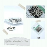 CD Breite Eyelets - silber