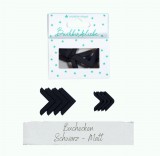 CD Buchecken - Schwarz matt - 8 Stück CD Buchecken - Schwarz matt - 8 Stück