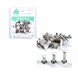 CD Buchschrauben - weiss - matt - 15 Stück