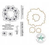 CD Bundle - Blütenkranz Stanzen und Stempel