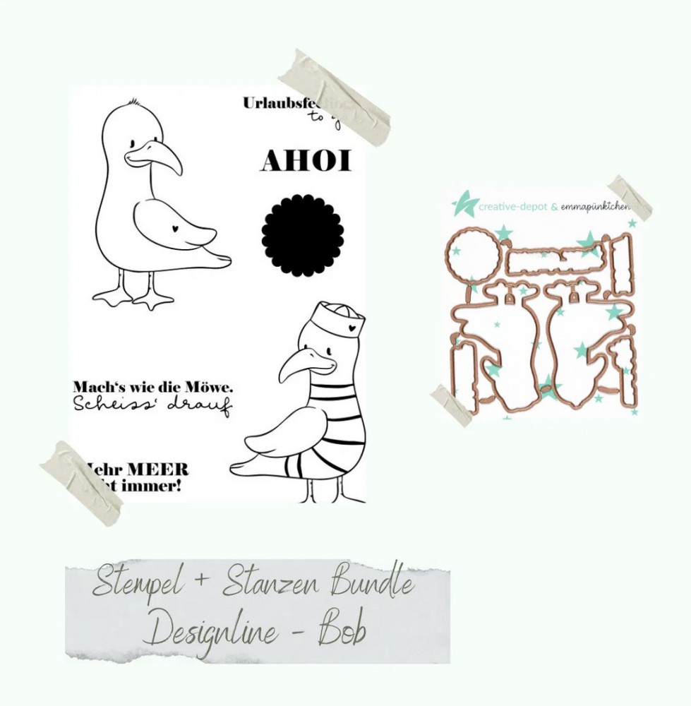 CD Bundle - Designlinie Bob - Stempel und Stanzen