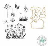 CD Bundle - Heikes Welt - Gräser und Co. Stempel