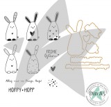 CD Bundle - Hasenbande Stanzen und Stempel