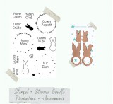 CD Bundle - Designlinie Hasenmenü - Stempelset und