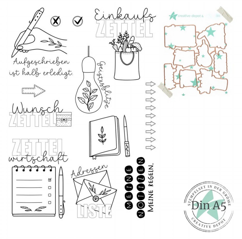 CD Bundle - Notizblock