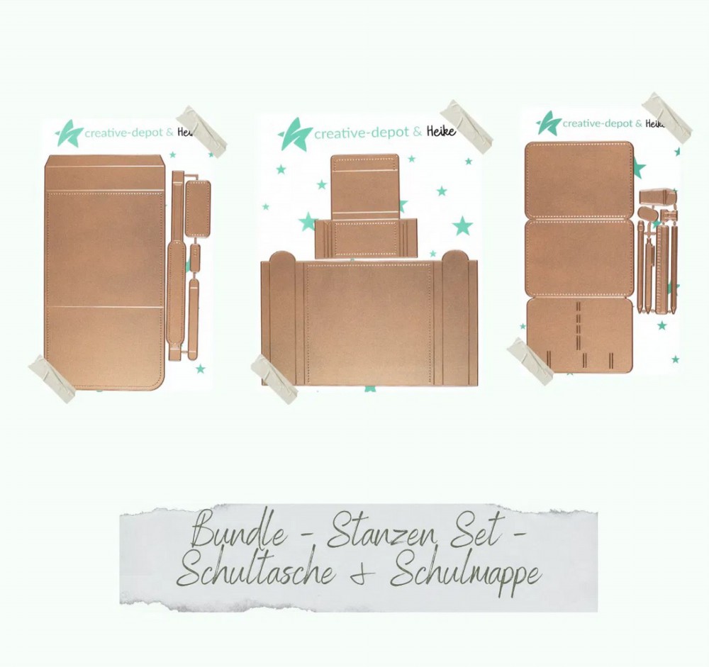 CD Bundle - Schultasche Teil 1 und 2 und Schulmapp