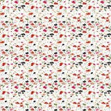CD Designpapier - buntes Blumenfeld