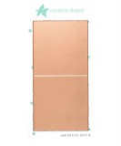 CD Die - Kartenrohling Feiner Büttenrand 10x10 cm