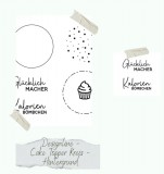 CD Stempelset - Designline - Cake Topper Kreis Hin