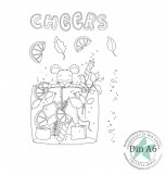 CD Stempelset - Cheers