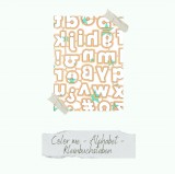 CD Die - Color Me Alphabet kleinbuchstaben