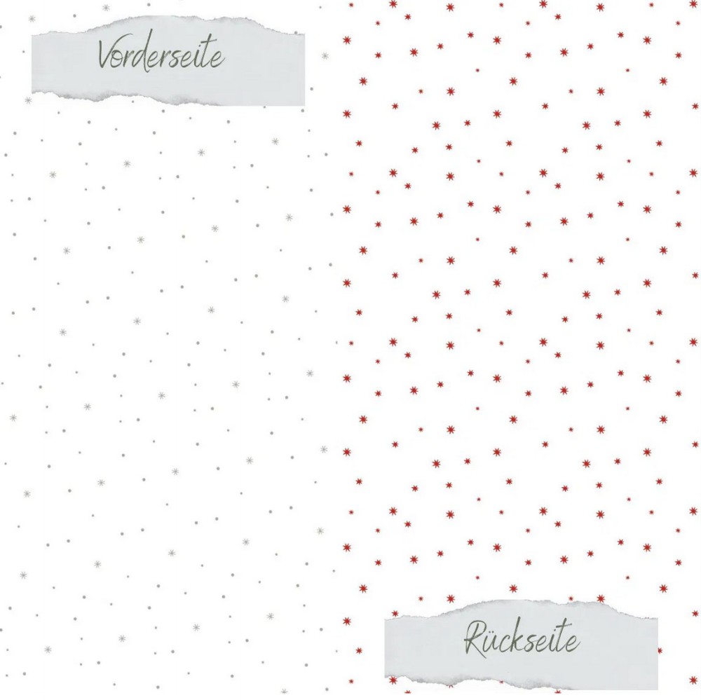 CD Designpapier - Coverpapier - Schneeflocken und