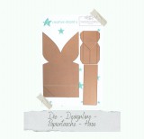 CD Die - Designlinie Papiertasche Hase