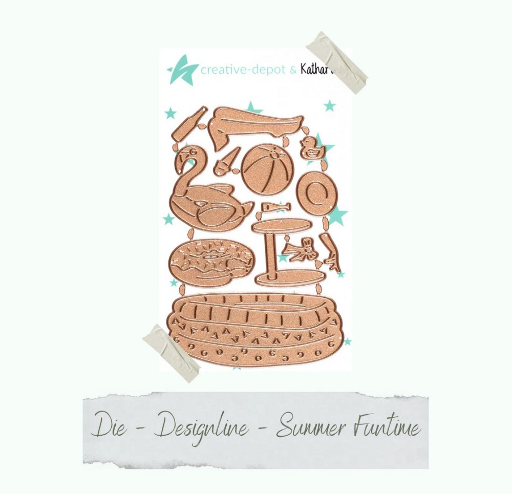 CD Die - Designline - Summer Funtime