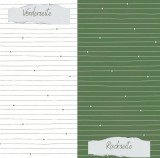 CD Designpapier Basic - Olive Doodle Linien mit St