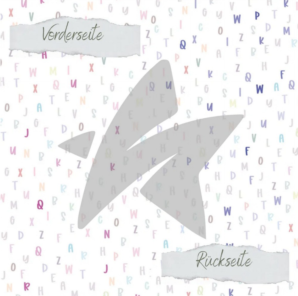 CD Designlinie - Buntes ABC 30,5x30,5 cm