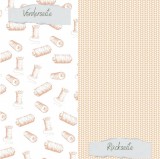CD Designpapier Designlinie - Garnrollen