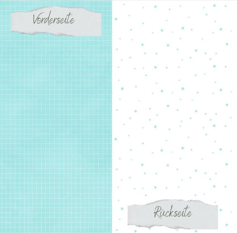 CD Designpapier Basic - Meermint Doodle Gitter St