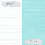 CD Designpapier Basic - Meermint Doodle Linien mi CD Designpapier Basic - Meermint Doodle Linien mi