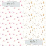 CD Designpapier - rosa Blüten und Orchideen - 30,5 CD Designpapier - rosa Blüten und Orchideen - 30,5