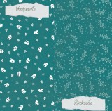 CD Designpapier - Basic - Smaragd Häuser und Zweig CD Designpapier - Basic - Smaragd Häuser und Zweig