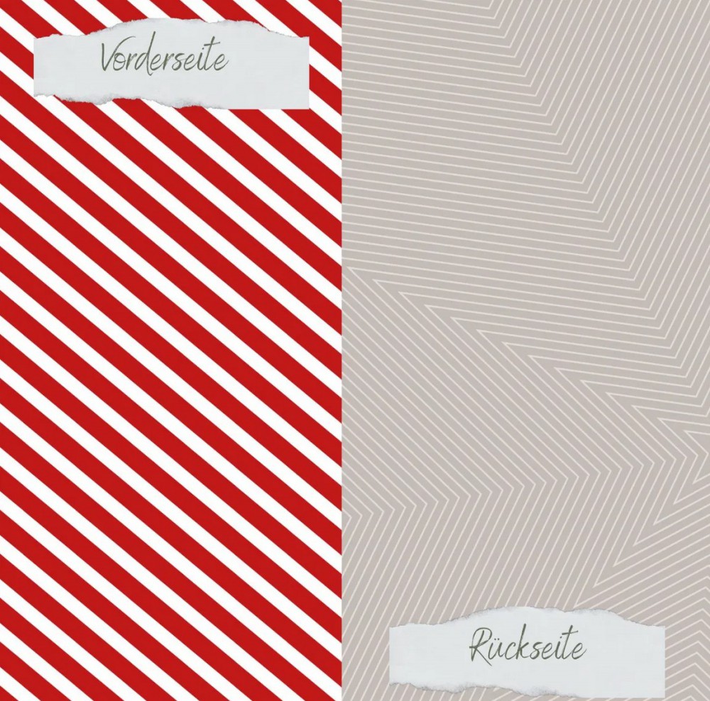 CD Scrapliebe - Dezembertagebuch - Streifen Rot