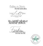 CD Stempelset - Du bist nicht allein