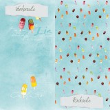 CD Designpapier - Eis am Stiel - 30,5x30,5 cm