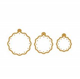 CD Die - Enamel Dots - Anhänger gerundet